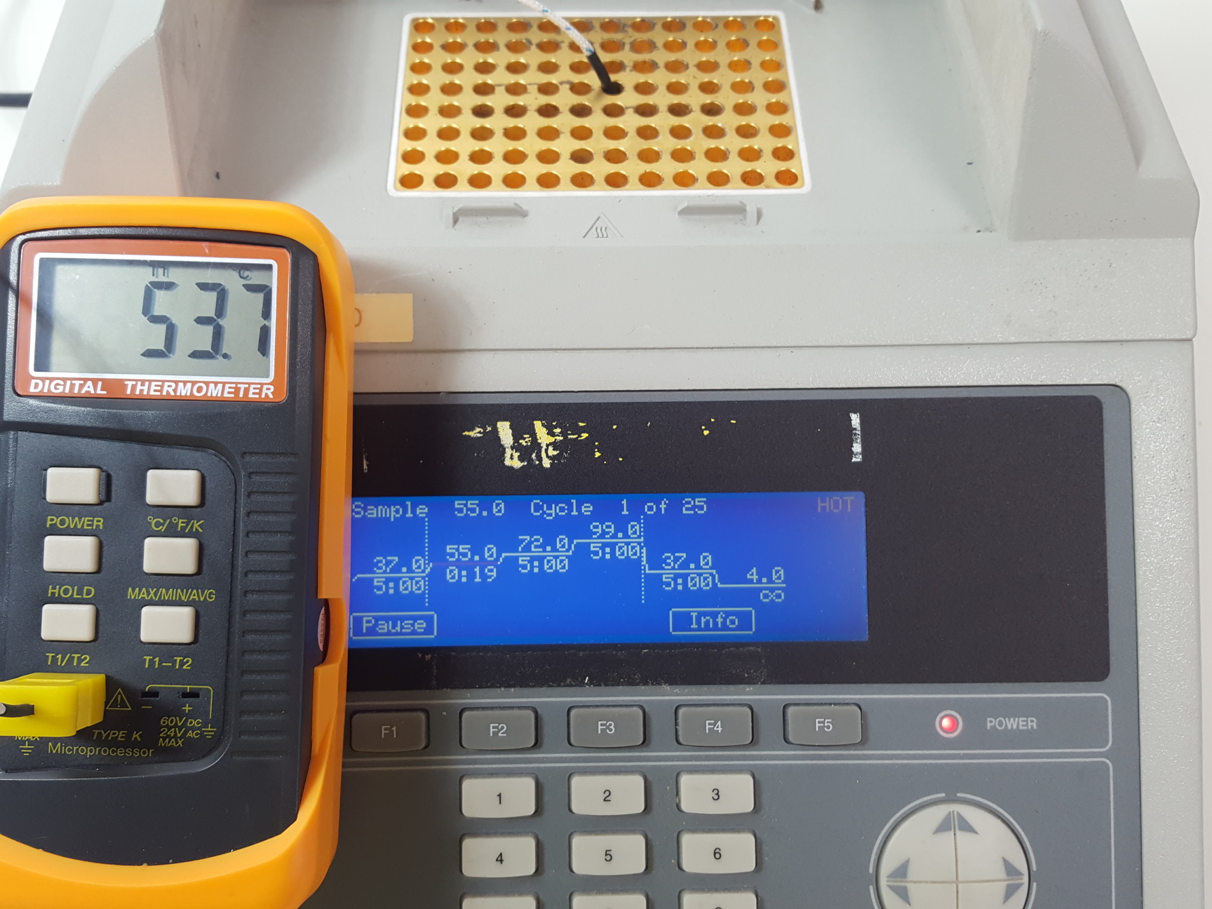 Image of Applied Biosystems Gene Amp PCR System  Model 9700 Lab
