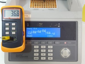 Thumbnail image of Applied Biosystems Gene Amp PCR Thermal Cycler System  Model 9700 Lab