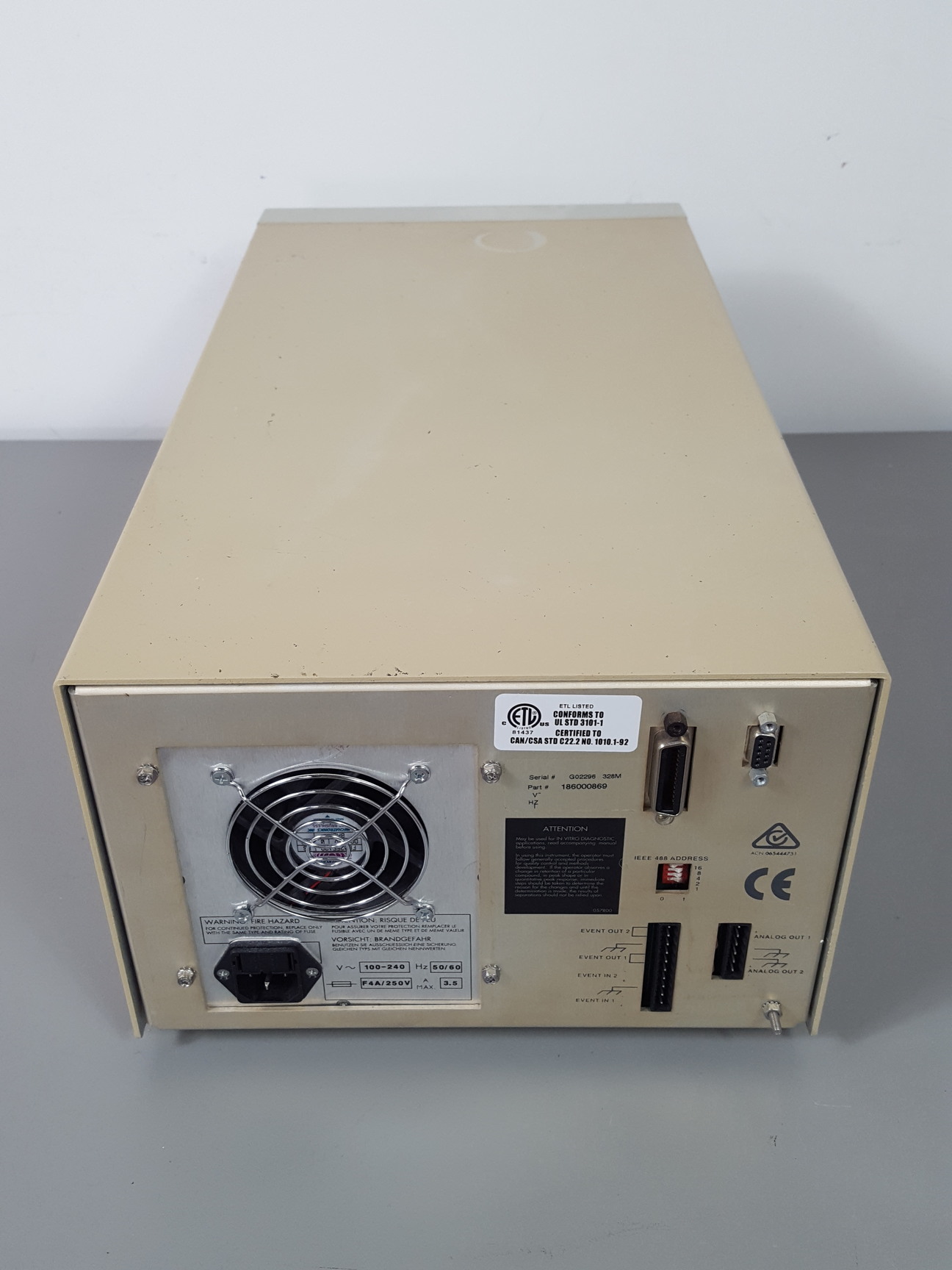 Image of Waters Photodiode Array Detector  Model 2996 Lab