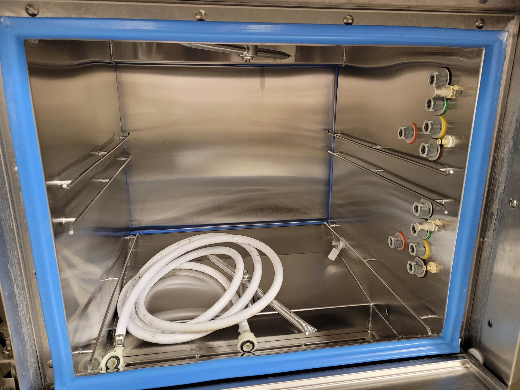Image of Lancer FC4ASRDUDP Twin Laboratory Double Door Steriliser Unit / Lab Dishwasher