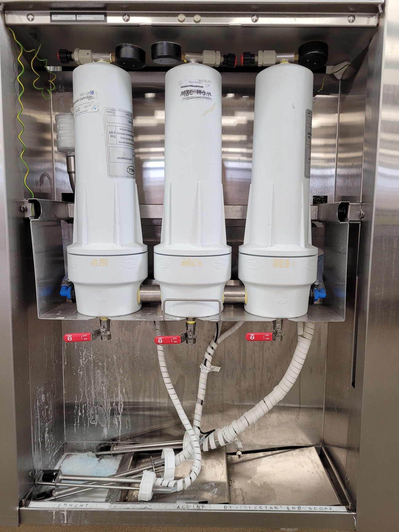 Image of Lancer FC4ASRDUDP Twin Laboratory Double Door Steriliser Unit / Lab Dishwasher