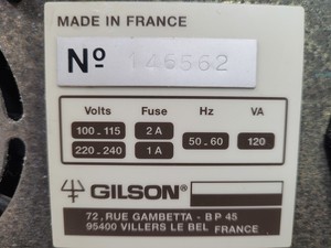 Thumbnail image of Gilson 305 HPLC Pump Model 146562 Lab