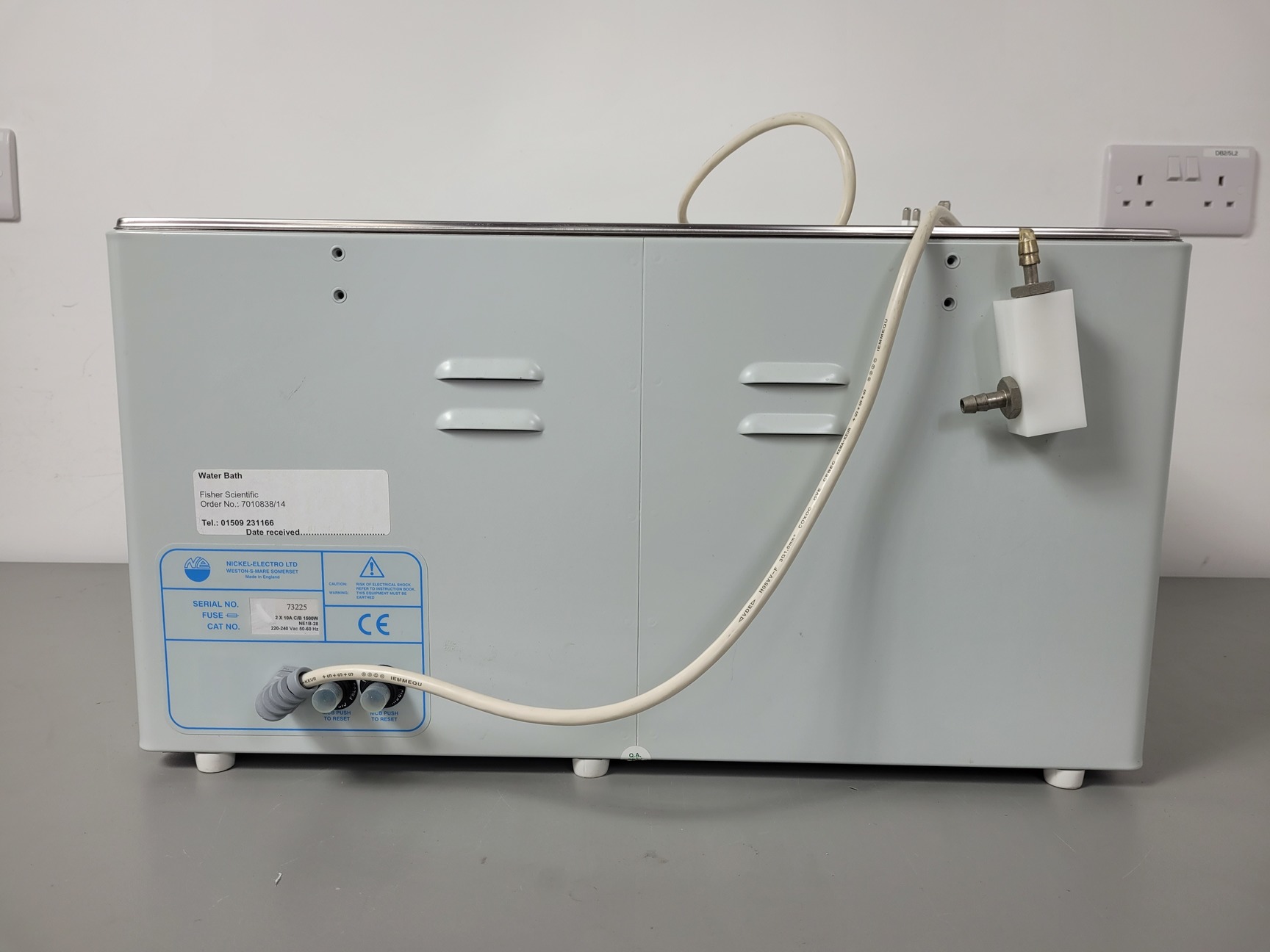 Image of Clifton Model NE1B-28 Boiling Bath with Bourgeat Concentric Ring Plate 