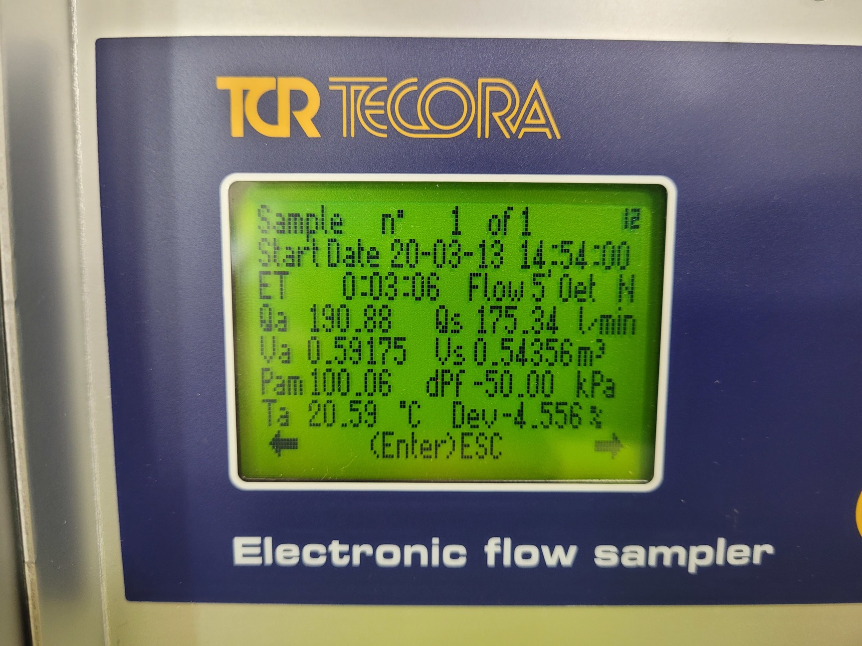 Image of TCR TECORA  Echo HiVol Hi Volume Sampler System with Accessories Lab