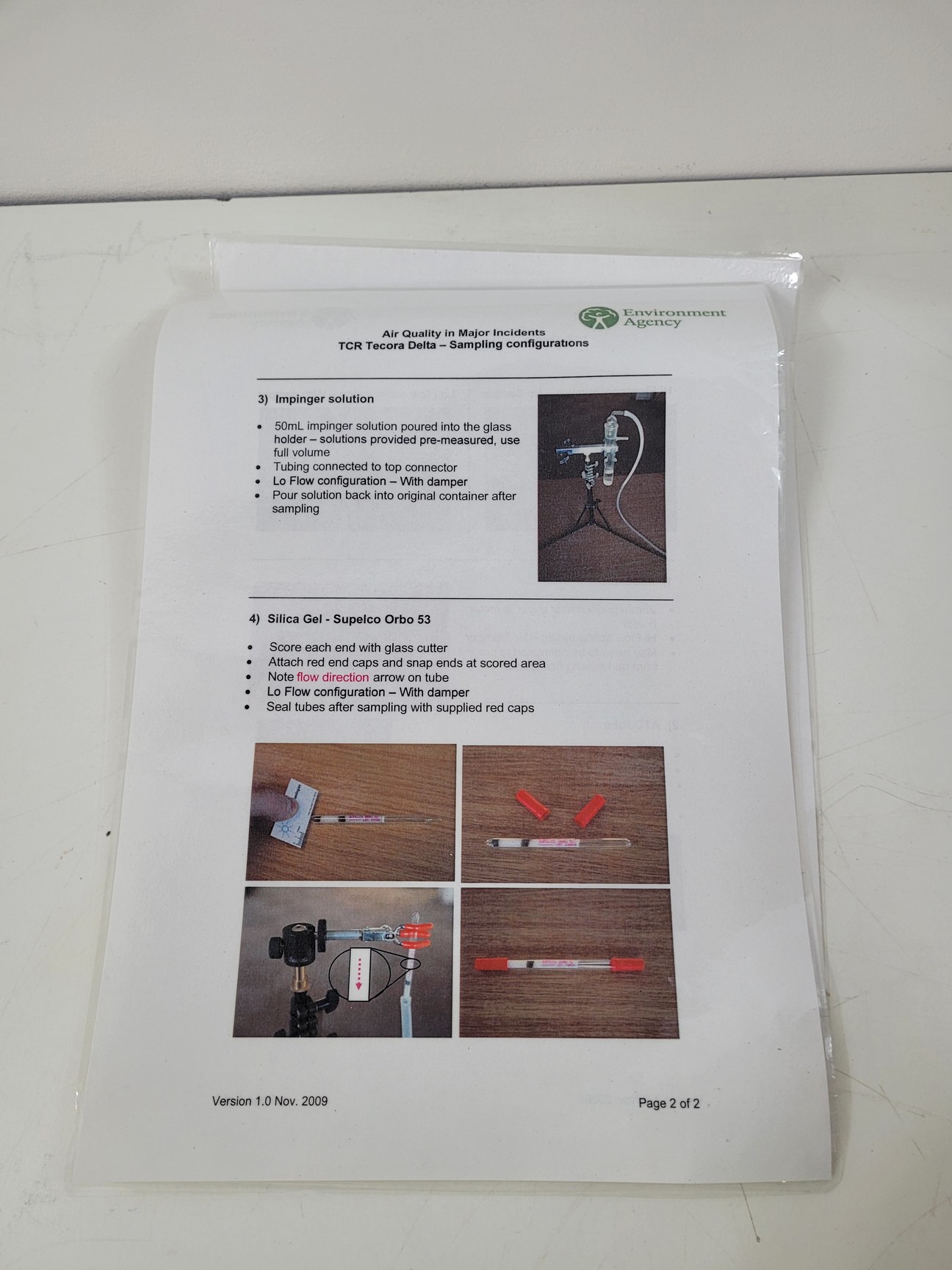 Image of TCR TECORA  Echo HiVol Hi Volume Sampler System with Accessories Lab