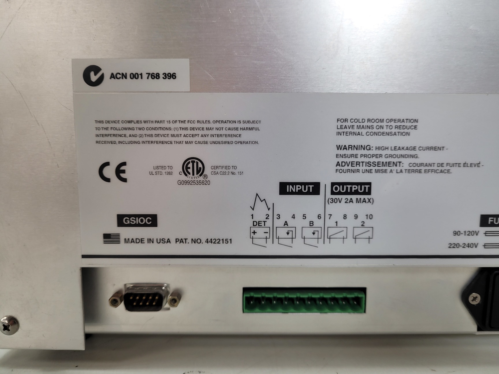 Image of Gilson Model FC-203B Fraction Collector Lab