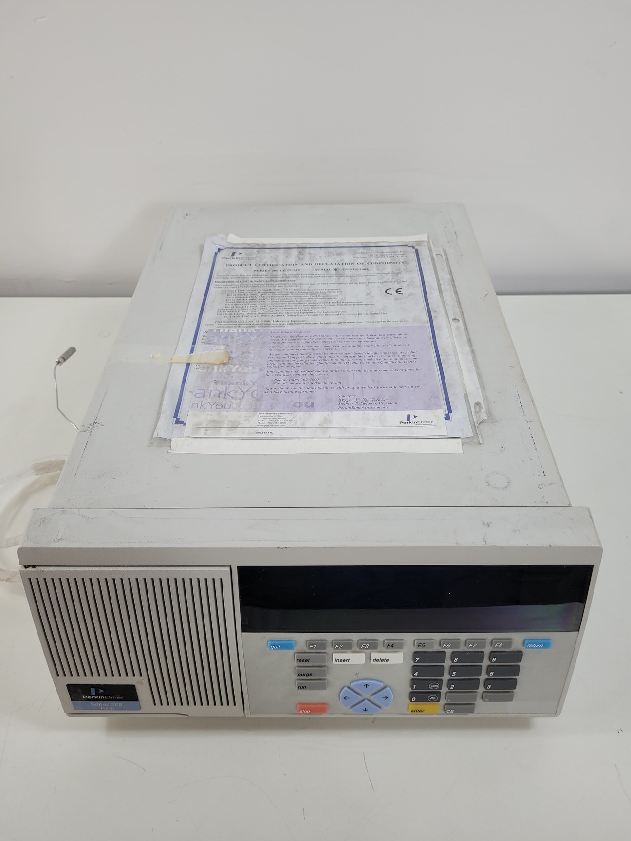 Image of Perkin Elmer Series 200 HPLC System - Degasser, Detector, Pump, Autosampler Lab