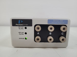 Thumbnail image of Perkin Elmer Series 200 HPLC System - Degasser, Detector, Pump, Autosampler Lab