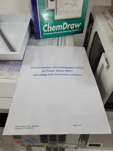 Thumbnail image of Perkin Elmer Series 200 HPLC System - Degasser, Detector, Pump, Autosampler Lab