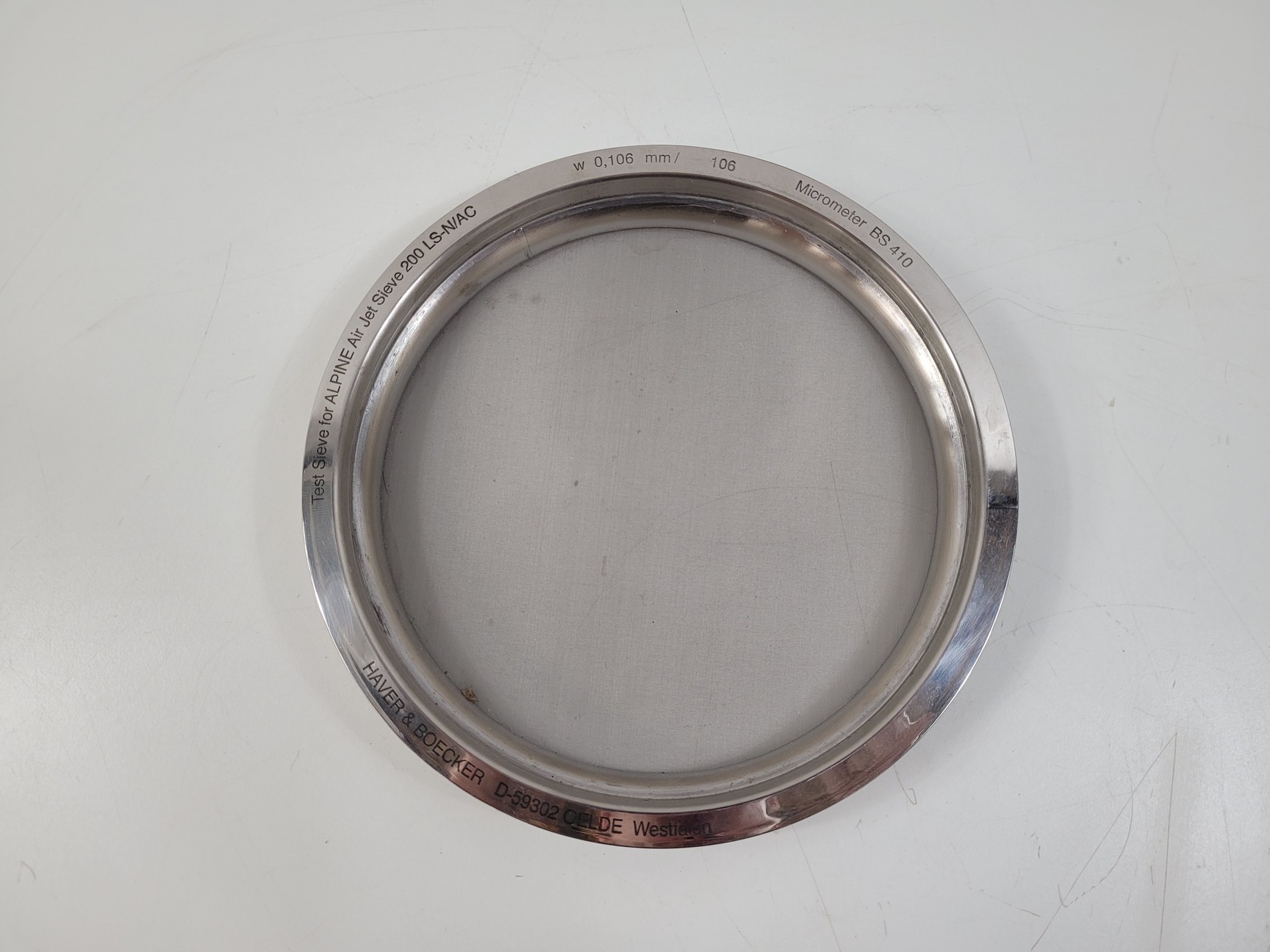 Image of 10x Haver & Boecker Alpine Air Jet Test Sieves Lab