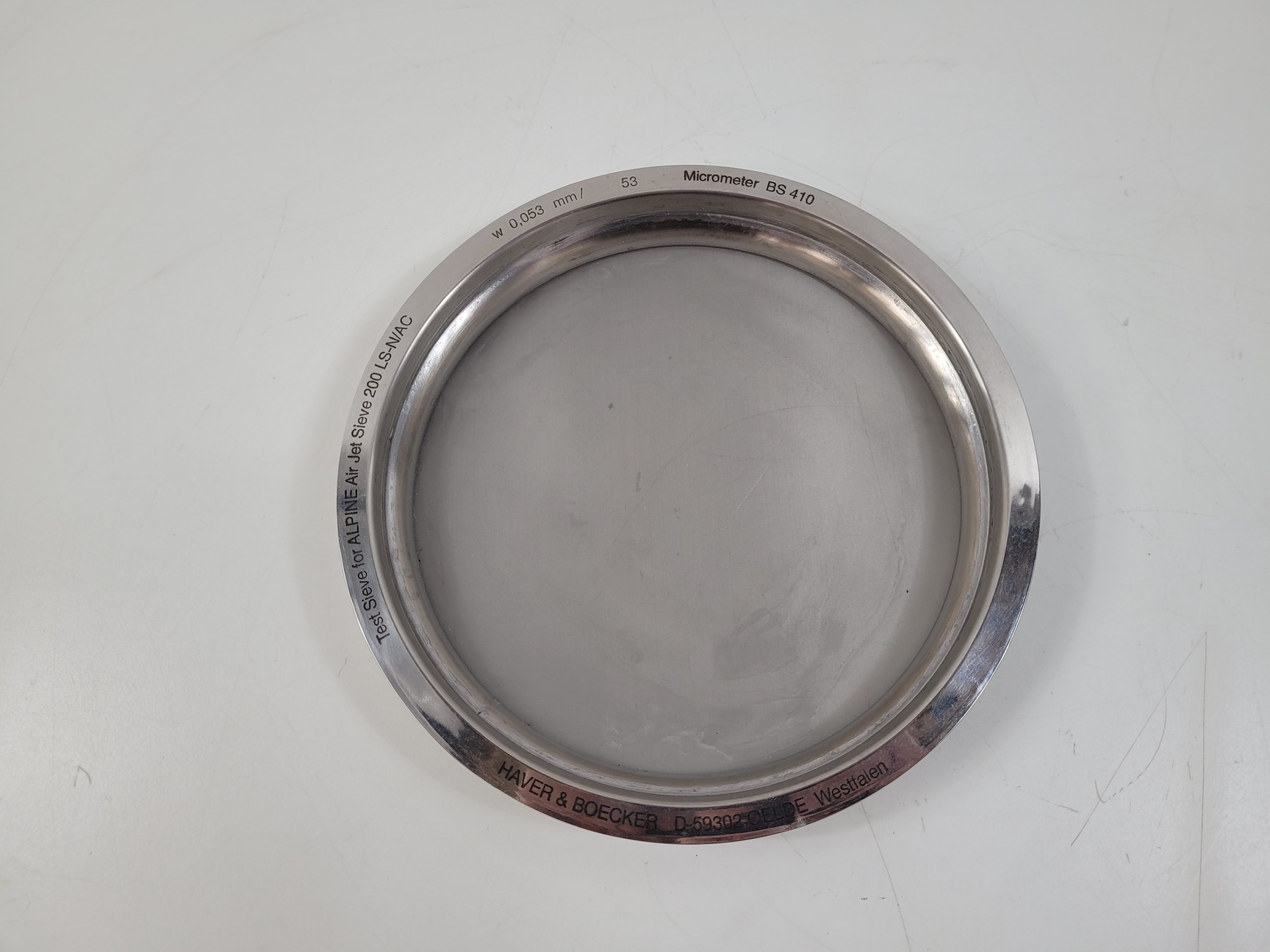 Image of 10x Haver & Boecker Alpine Air Jet Test Sieves Lab