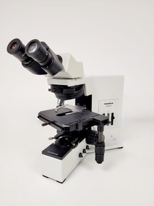 Thumbnail image of Olympus BX50 Microscope with 2 x Objectives Lab Spares/Repairs