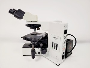 Thumbnail image of Olympus BX50 Microscope with 2 x Objectives Lab Spares/Repairs