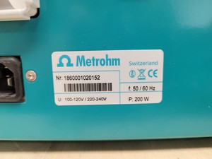 Thumbnail image of Metrohm 860 KF Thermoprep Lab Spares/Repairs