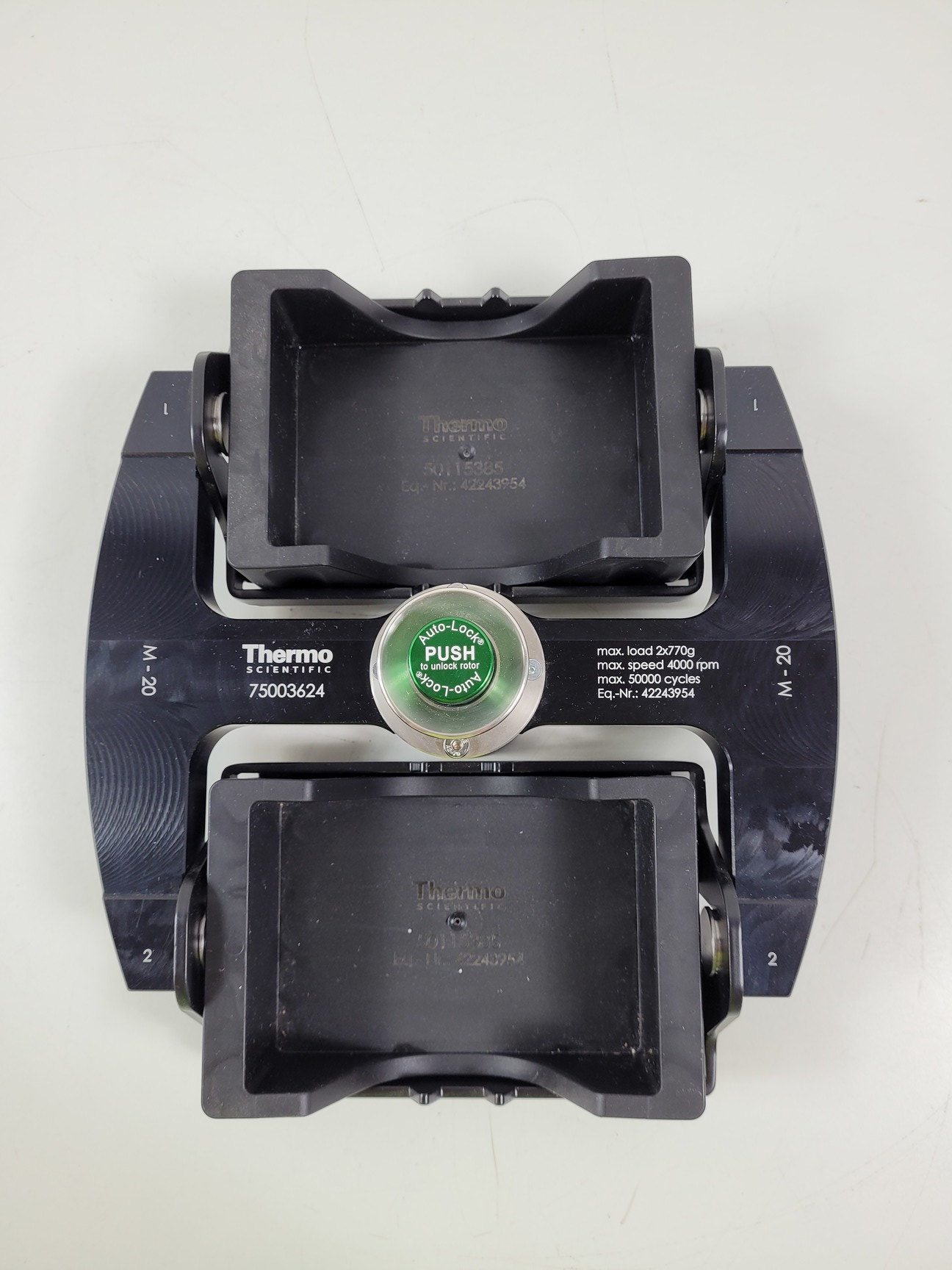 Image of Thermo Scientific M-20 75003624 4000rpm Microplate Centrifuge Rotor Lab