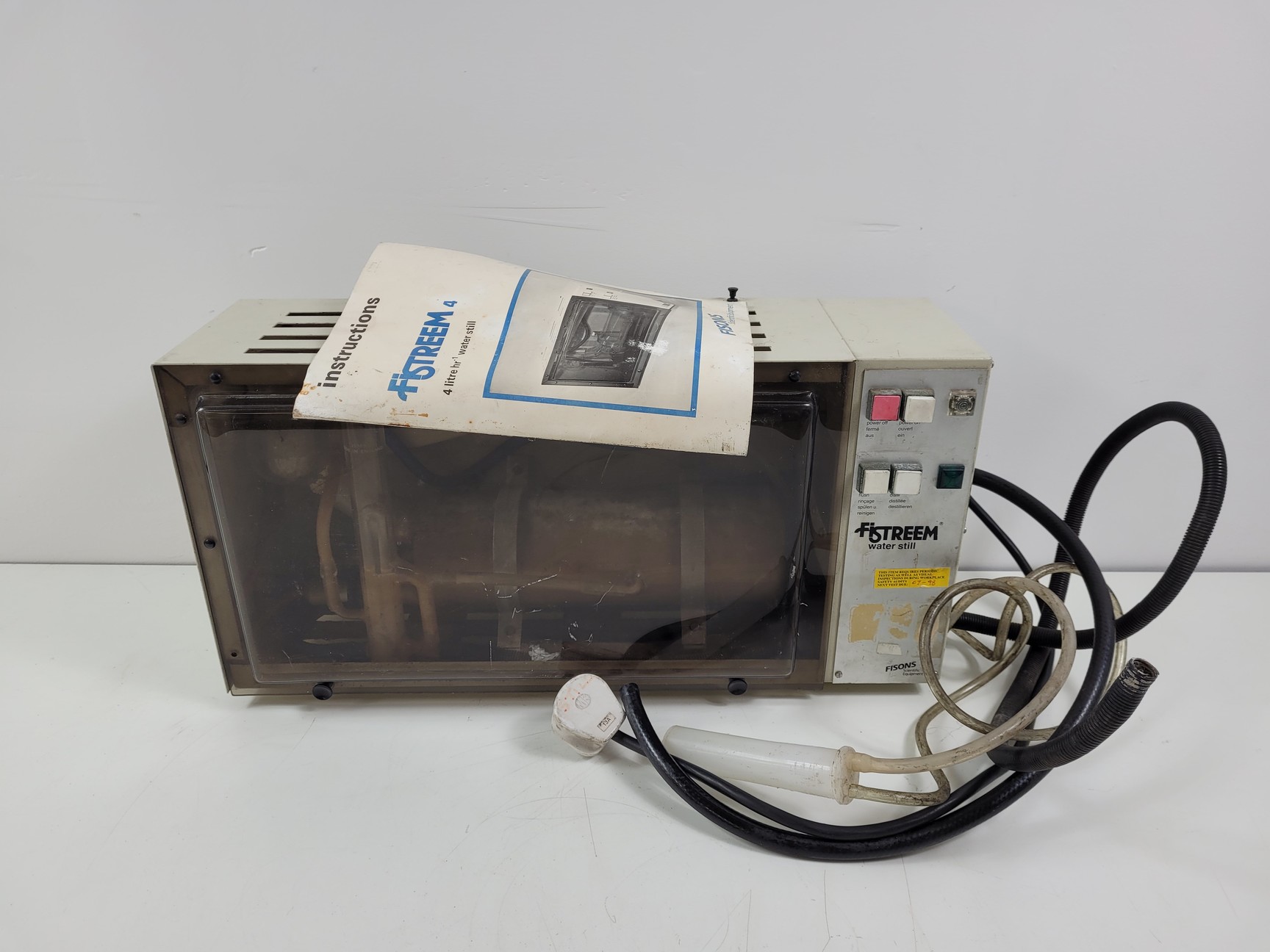Image of Fistreem 4 Litre hr -1 Water Purifier Still with Manual Lab