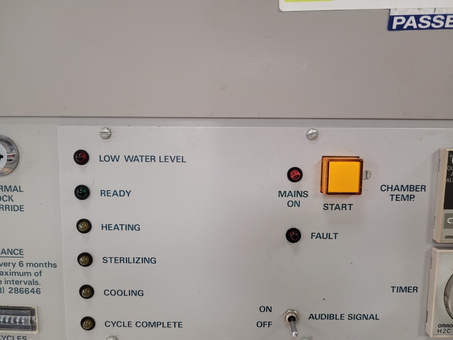 Image of Rodwell Monarch RS1 Top Loading Laboratory Autoclave Lab