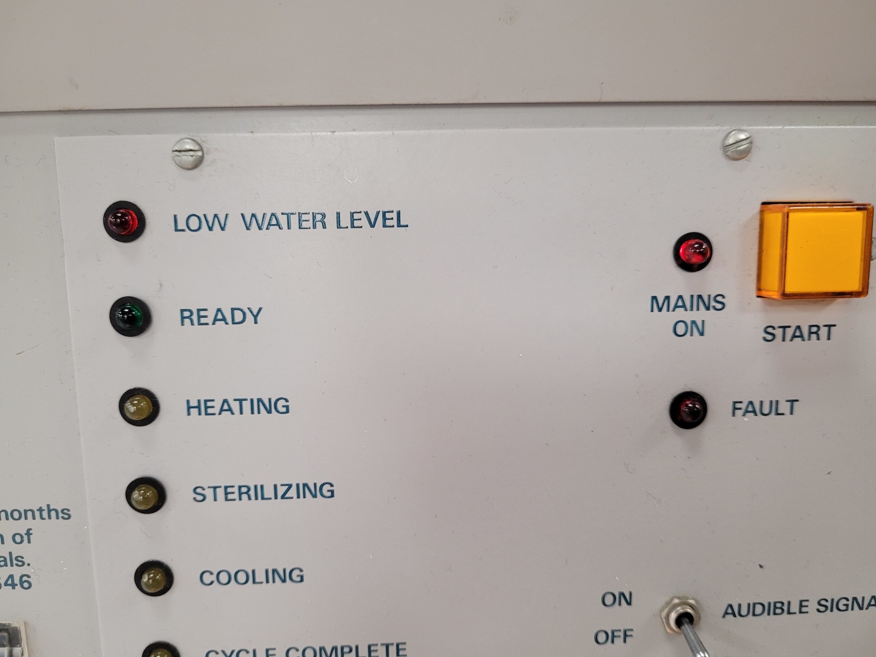Image of Rodwell Monarch RS1 Top Loading Laboratory Autoclave Lab