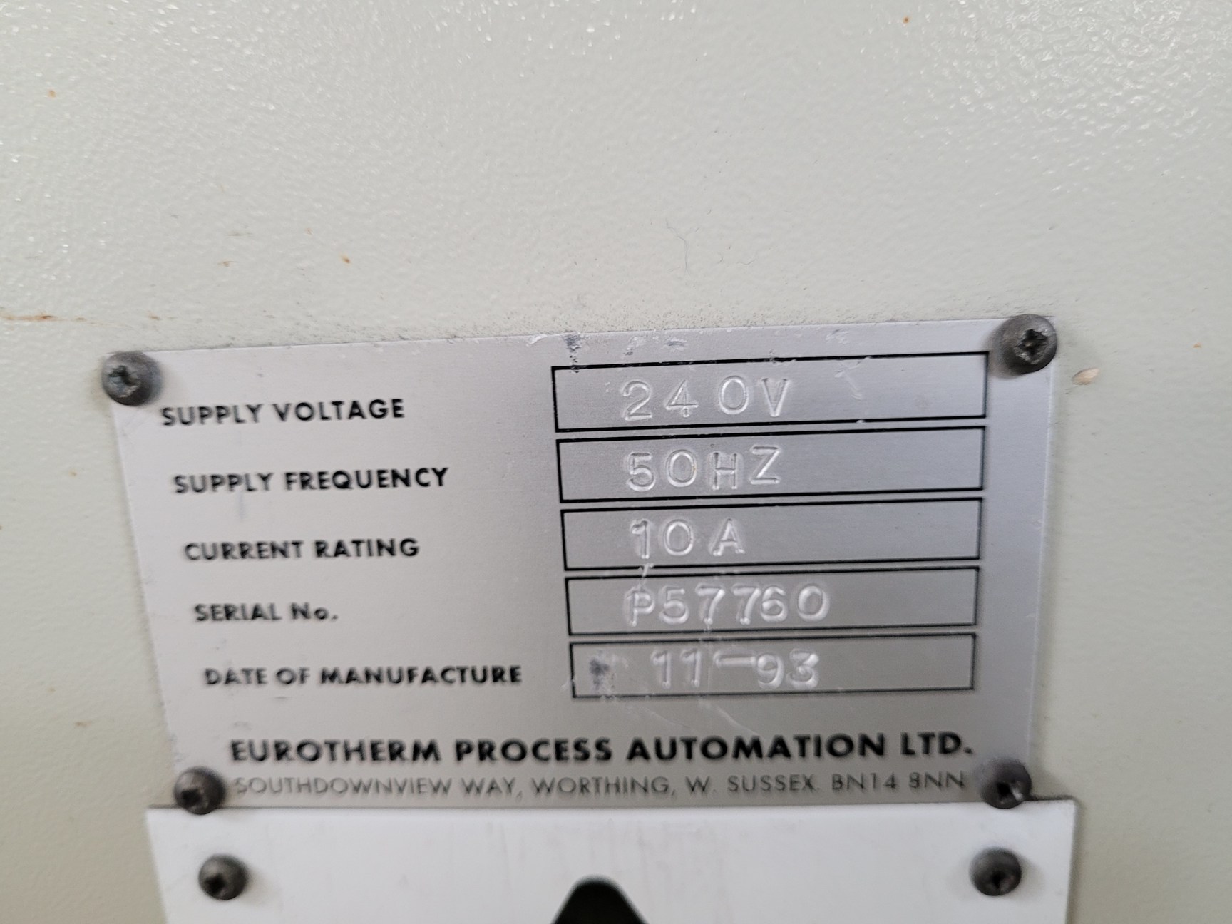 Image of Eurotherm Process Automation System with TCS Tactician T1000 & Components 