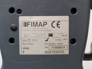 Thumbnail image of Fimap Genie B Cordless Battery Powered Scrubber Dryer