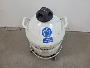 Thumbnail image of MVE LAB 30 Liquid Nitrogen Dewar with Trolley 30 Litre Lab