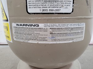Thumbnail image of Jencons Taylor-Wharton Classic 25 Liquid Nitrogen Storage Dewar with Trolley lab