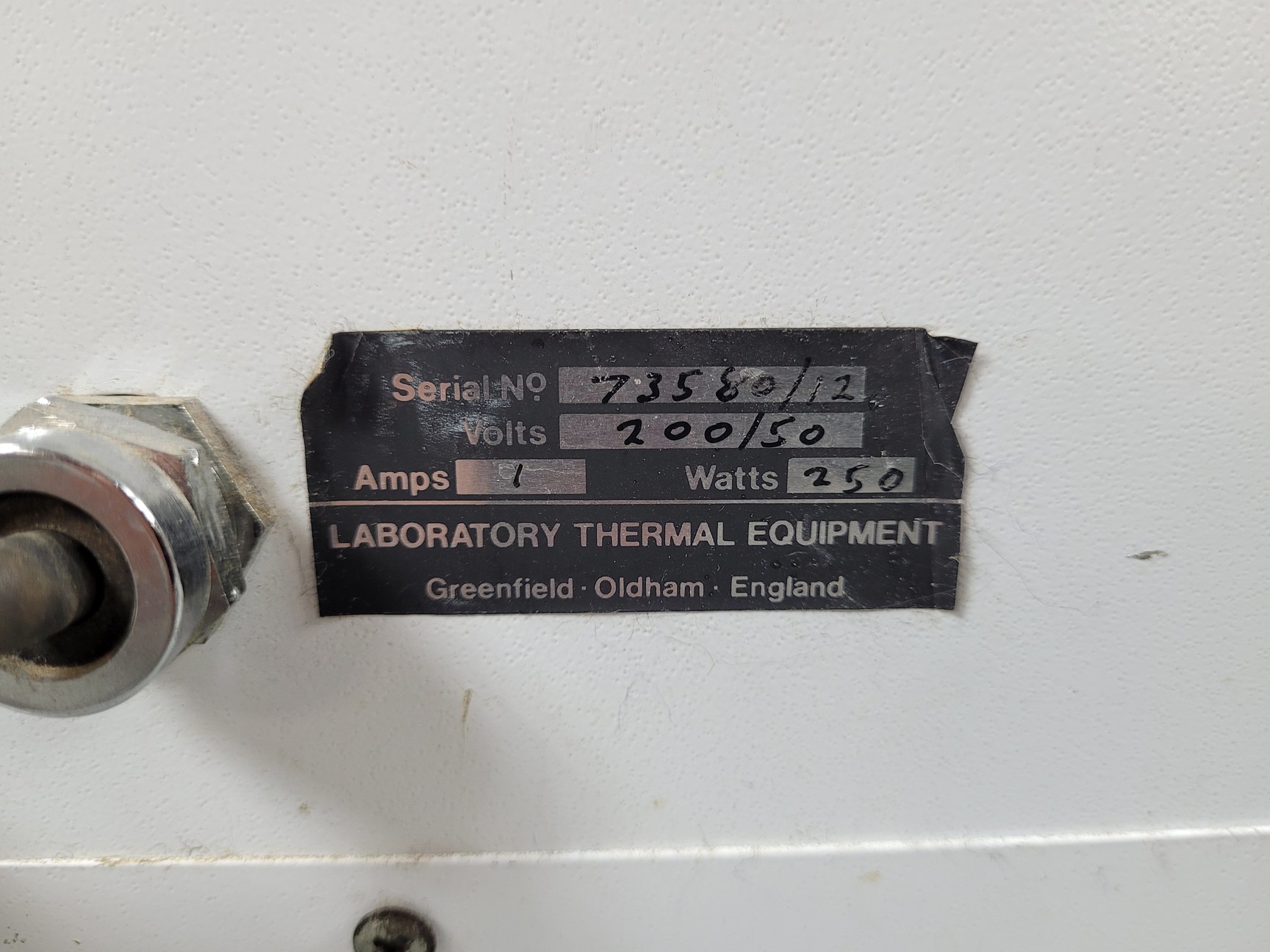 Image of B&T Unitemp Benchtop Laboratory Incubator Lab