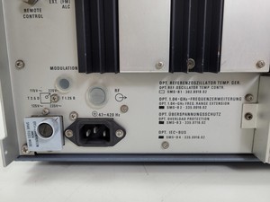 Thumbnail image of Rohde & Schwarz Signal Generator SMS 302.4012.26 Lab Spares/Repairs