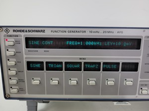 Thumbnail image of Rohde & Schwarz AFG Function Generator 377.2100.02 Lab