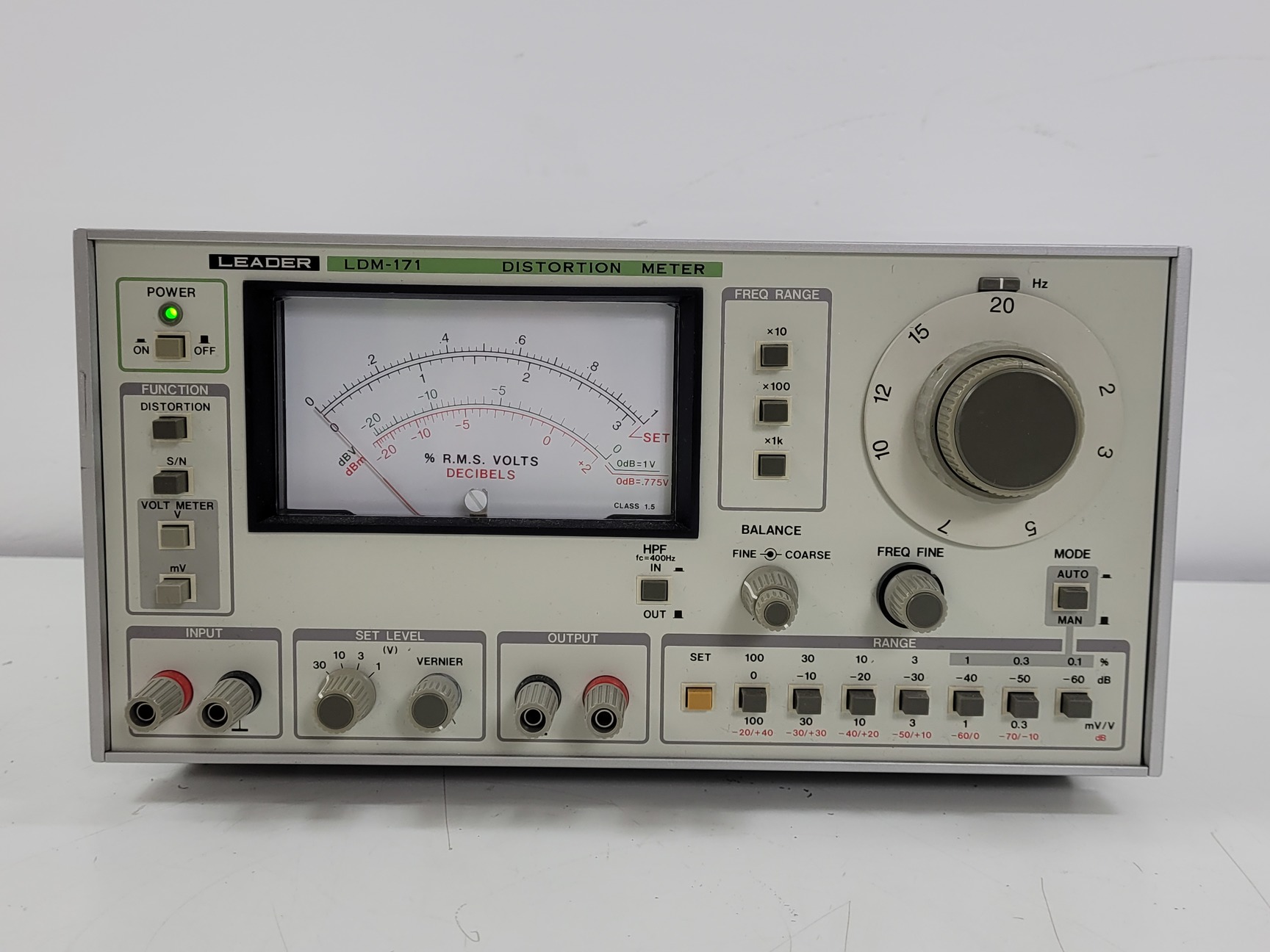 Image of Leader LDM-171 Distortion Meter Lab