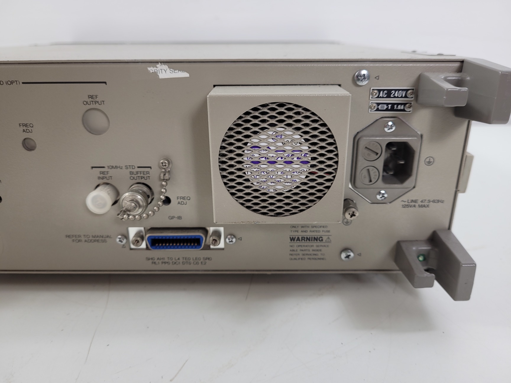 Image of Anritsu Synthesized Signal Generator Model MG3632A Lab