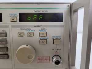 Thumbnail image of Anritsu Synthesized Signal Generator Model MG3632A Lab