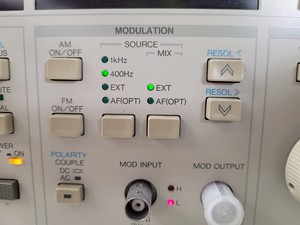 Thumbnail image of Anritsu Synthesized Signal Generator Model MG3632A Lab