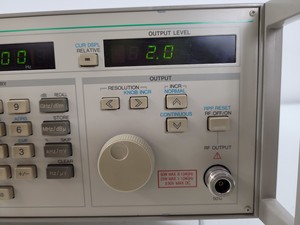 Thumbnail image of Anritsu Synthesized Signal Generator Model MG3632A Lab