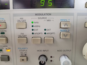 Thumbnail image of Anritsu Synthesized Signal Generator Model MG3632A Lab