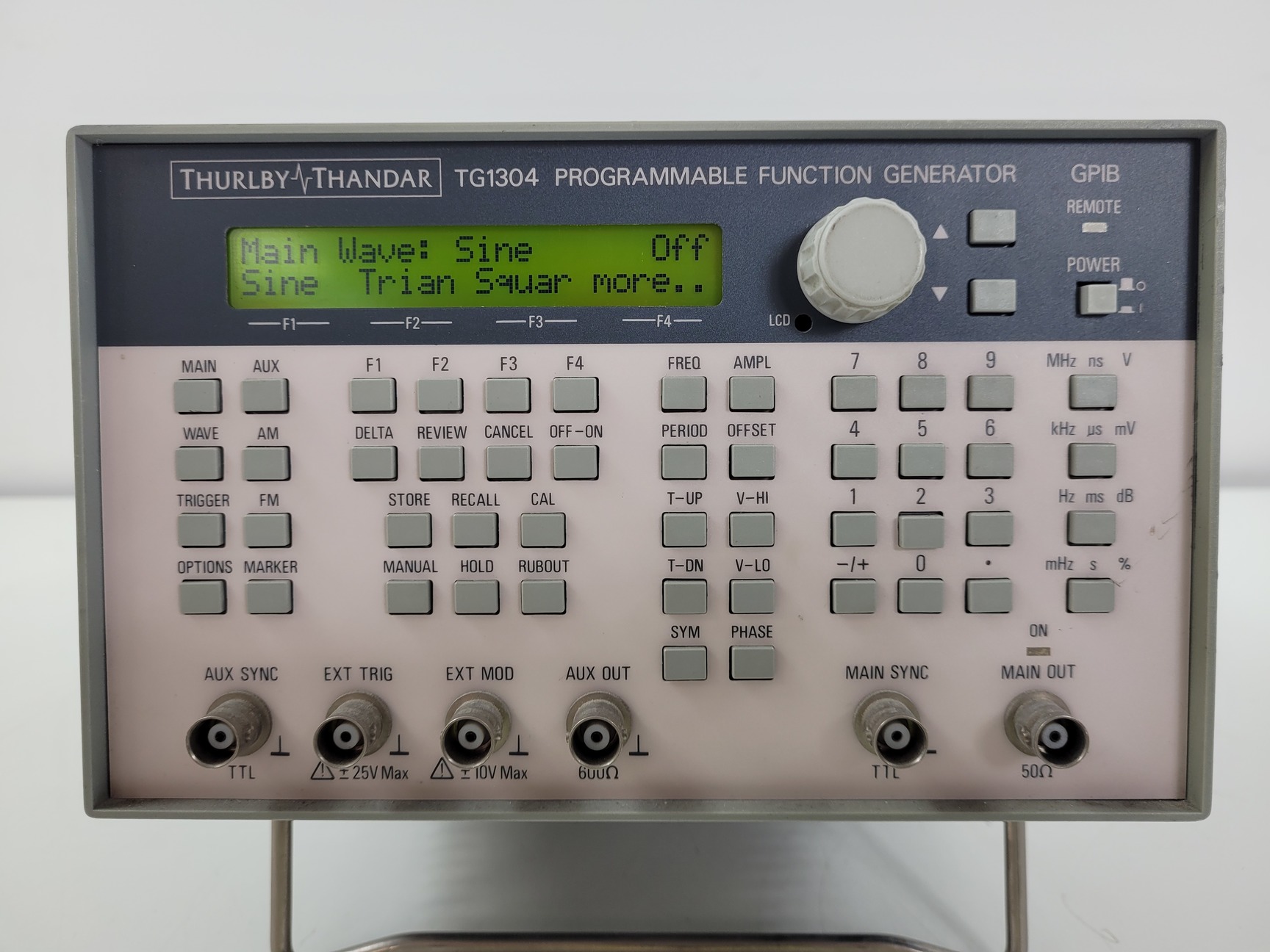 Image of Thurlby/Thandar Programable Function Generator  Model TG1304 Lab