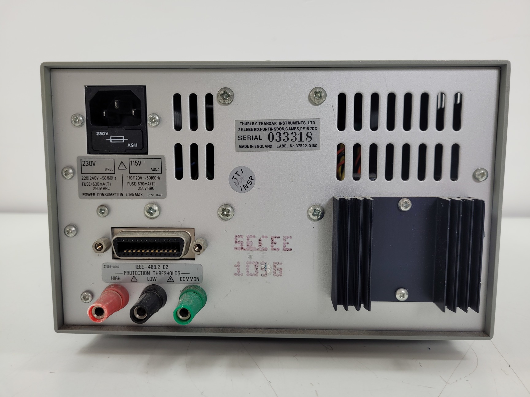 Image of Thurlby/Thandar Programable Function Generator  Model TG1304 Lab