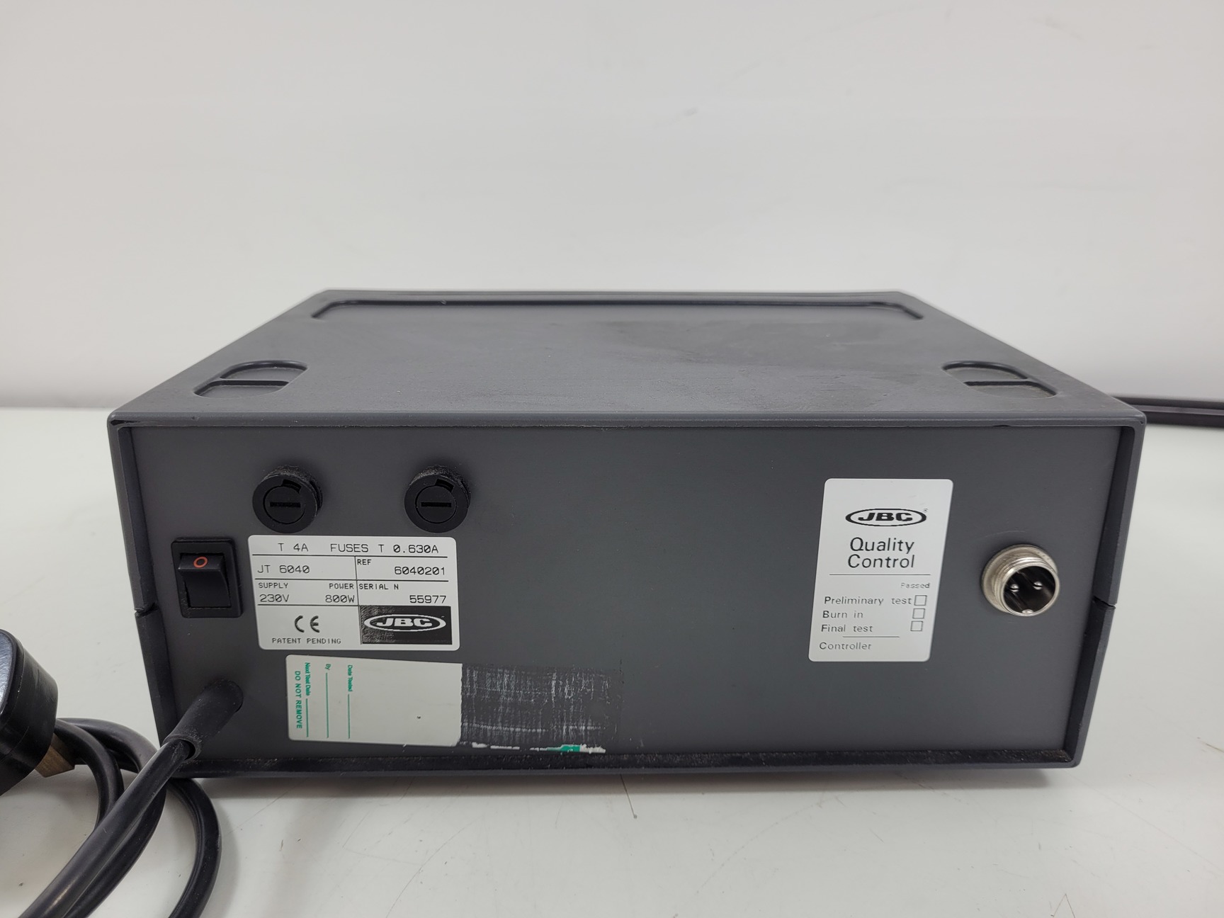 Image of JBC JT 6040 Hot Air Soldering Station & Wand Spares/Repairs