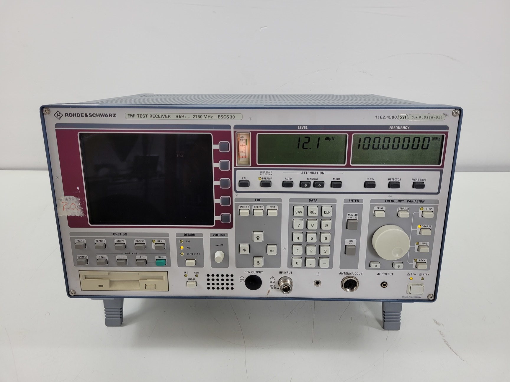Image of Rohde & Schwarz EMI Test Receiver 1102.4500.30 Lab