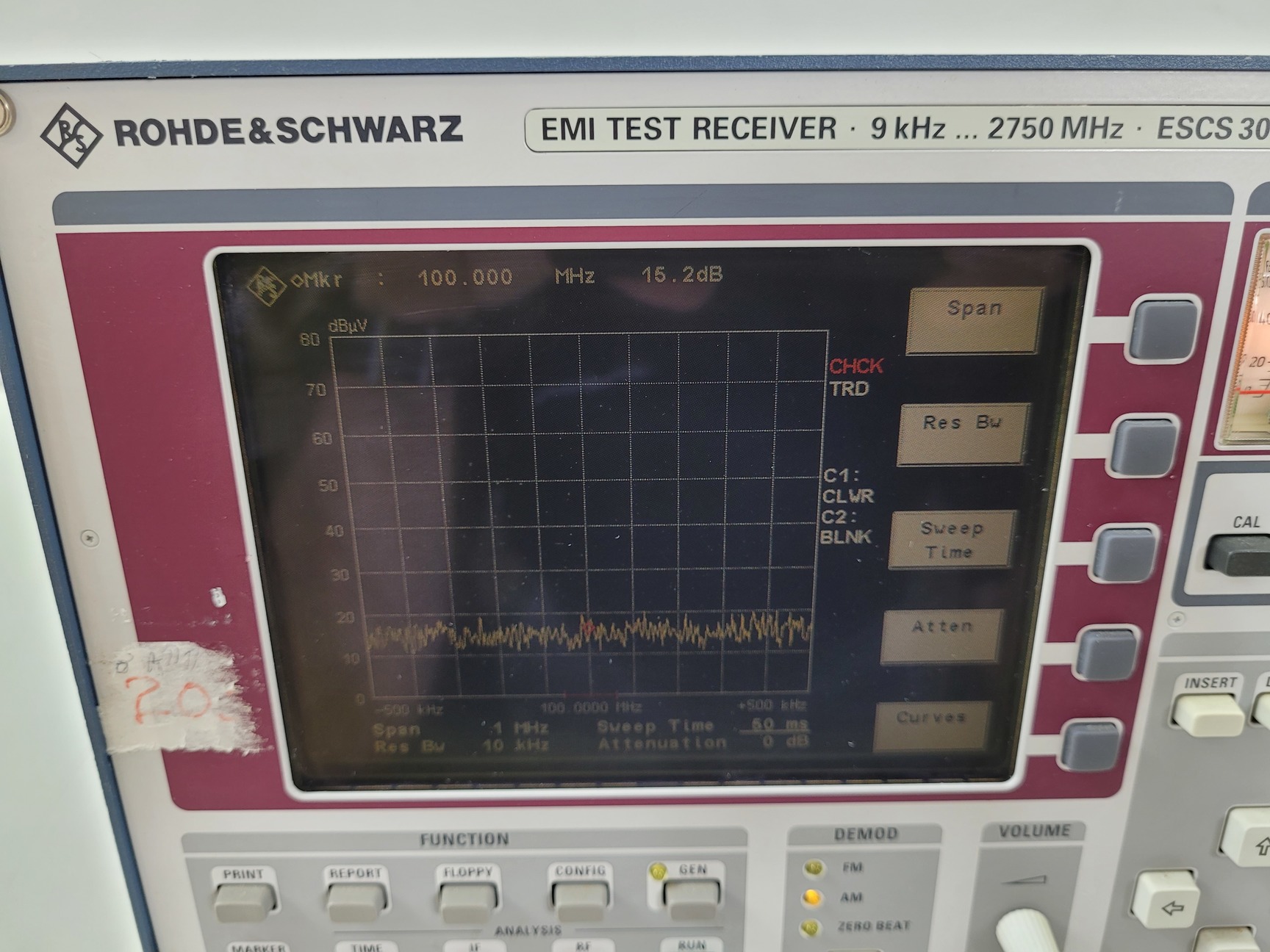Image of Rohde & Schwarz EMI Test Receiver 1102.4500.30 Lab