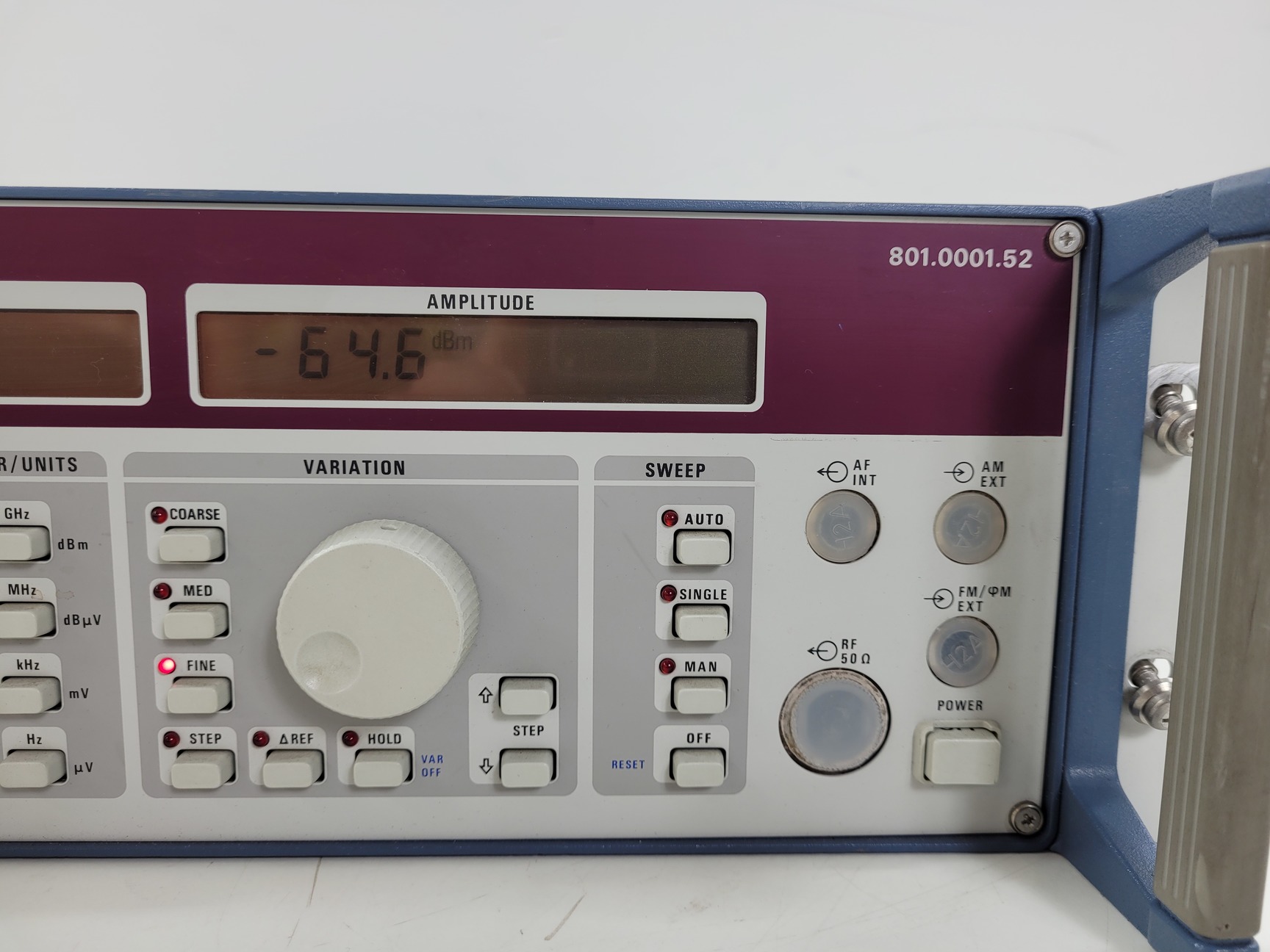 Image of Rohde & Schwarz Signal Generator SMG Model SMG-B1 Lab