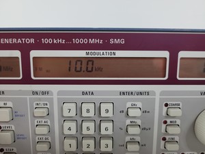 Thumbnail image of Rohde & Schwarz Signal Generator SMG Model SMG-B1 Lab