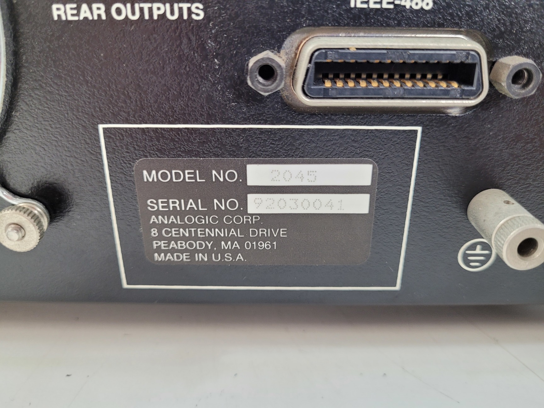 Image of Analogic Data Precision Polynomial Waveform Synthesizer  Model 2045 Lab