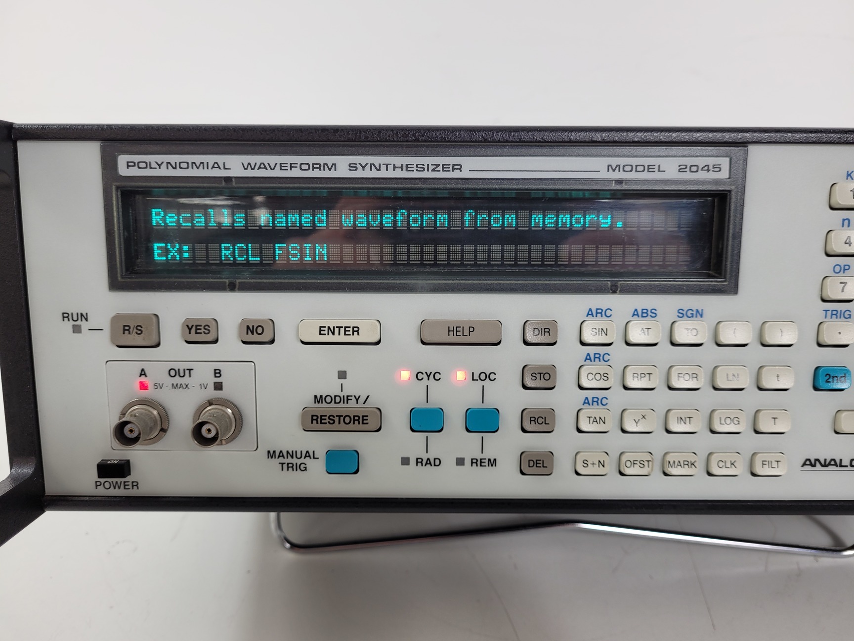 Image of Analogic Data Precision Polynomial Waveform Synthesizer  Model 2045 Lab