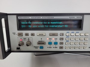 Thumbnail image of Analogic Data Precision Polynomial Waveform Synthesizer  Model 2045 Lab