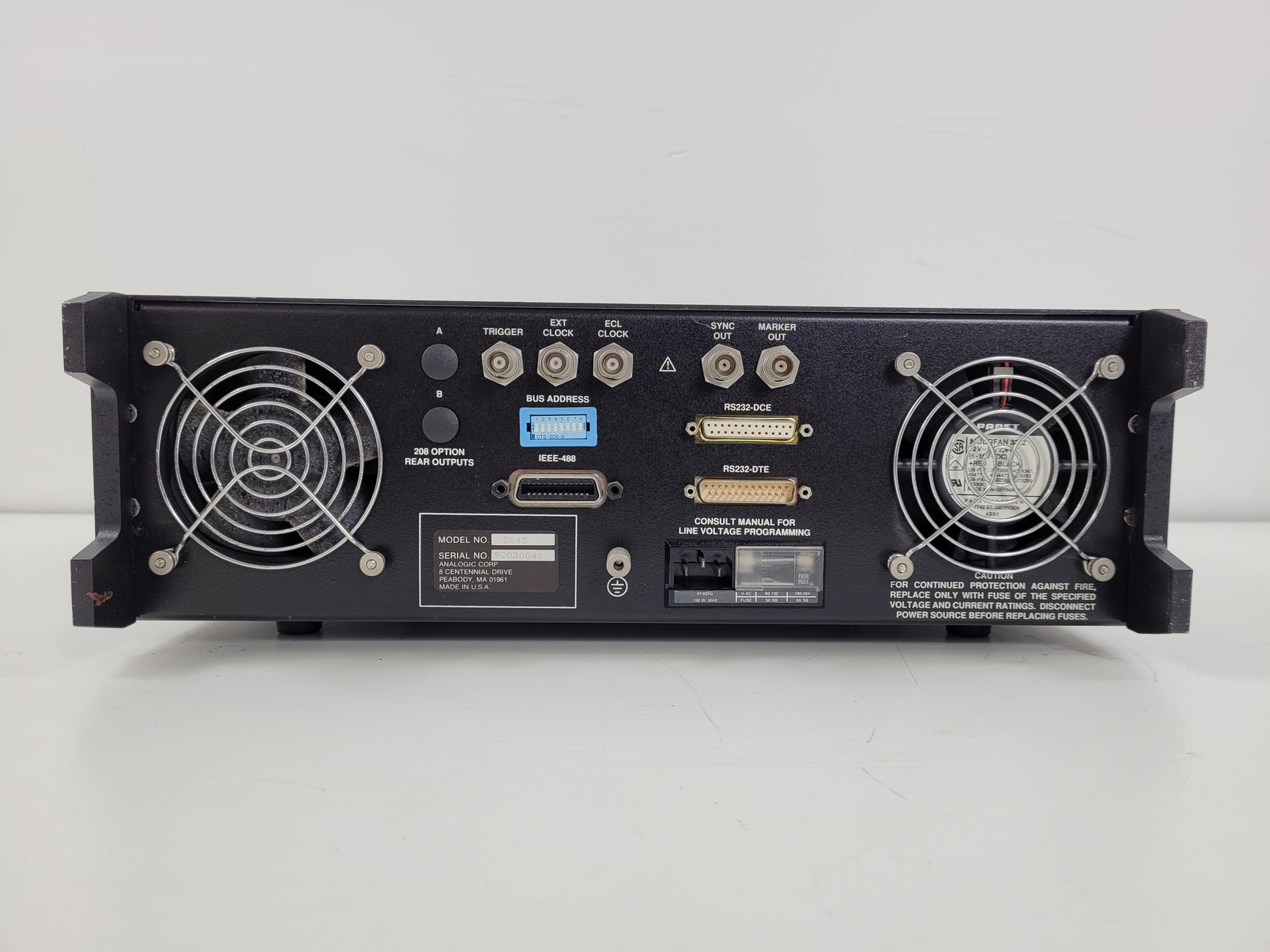 Image of Analogic Data Precision Polynomial Waveform Synthesizer  Model 2045 Lab