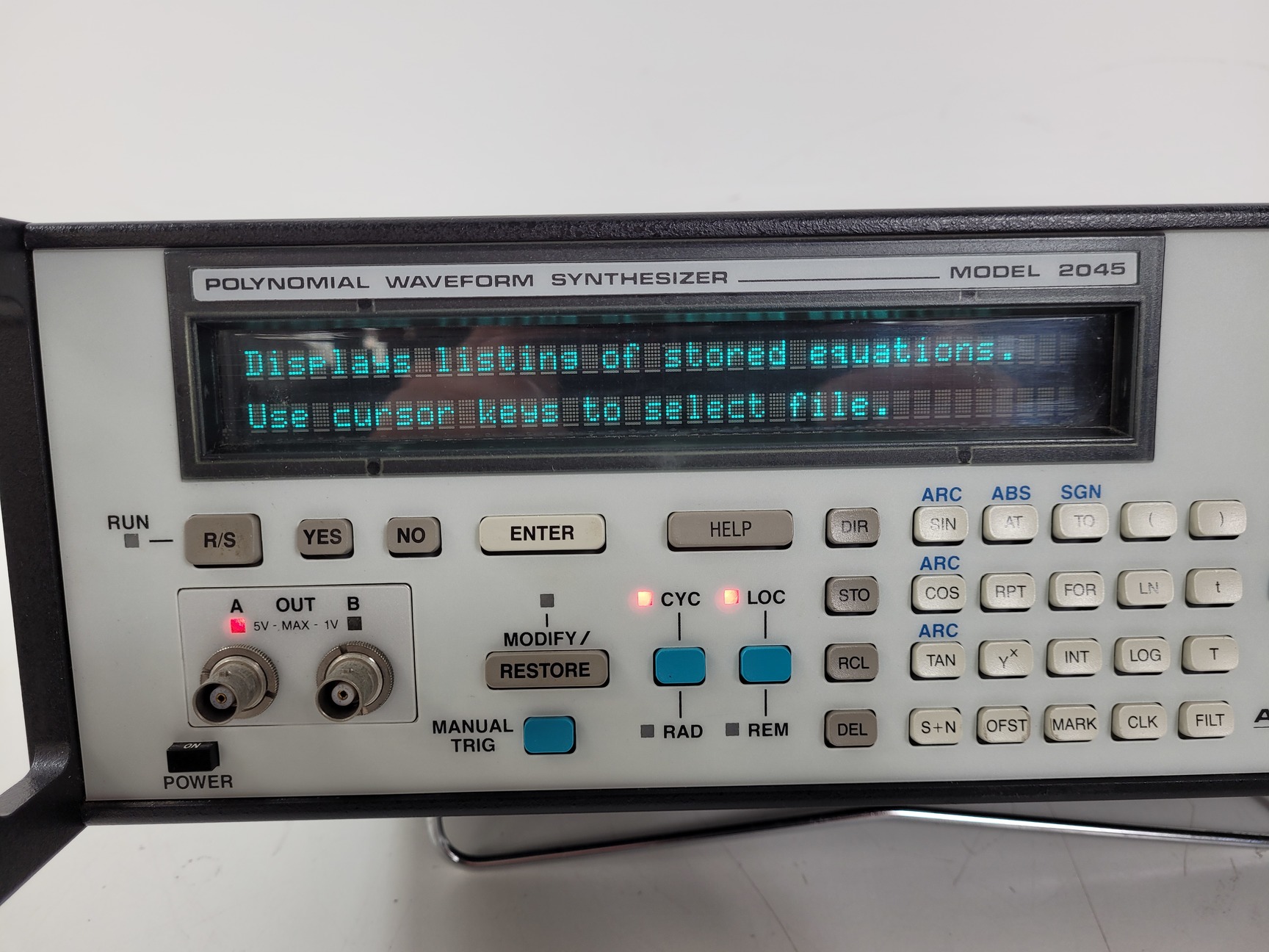 Image of Analogic Data Precision Polynomial Waveform Synthesizer  Model 2045 Lab