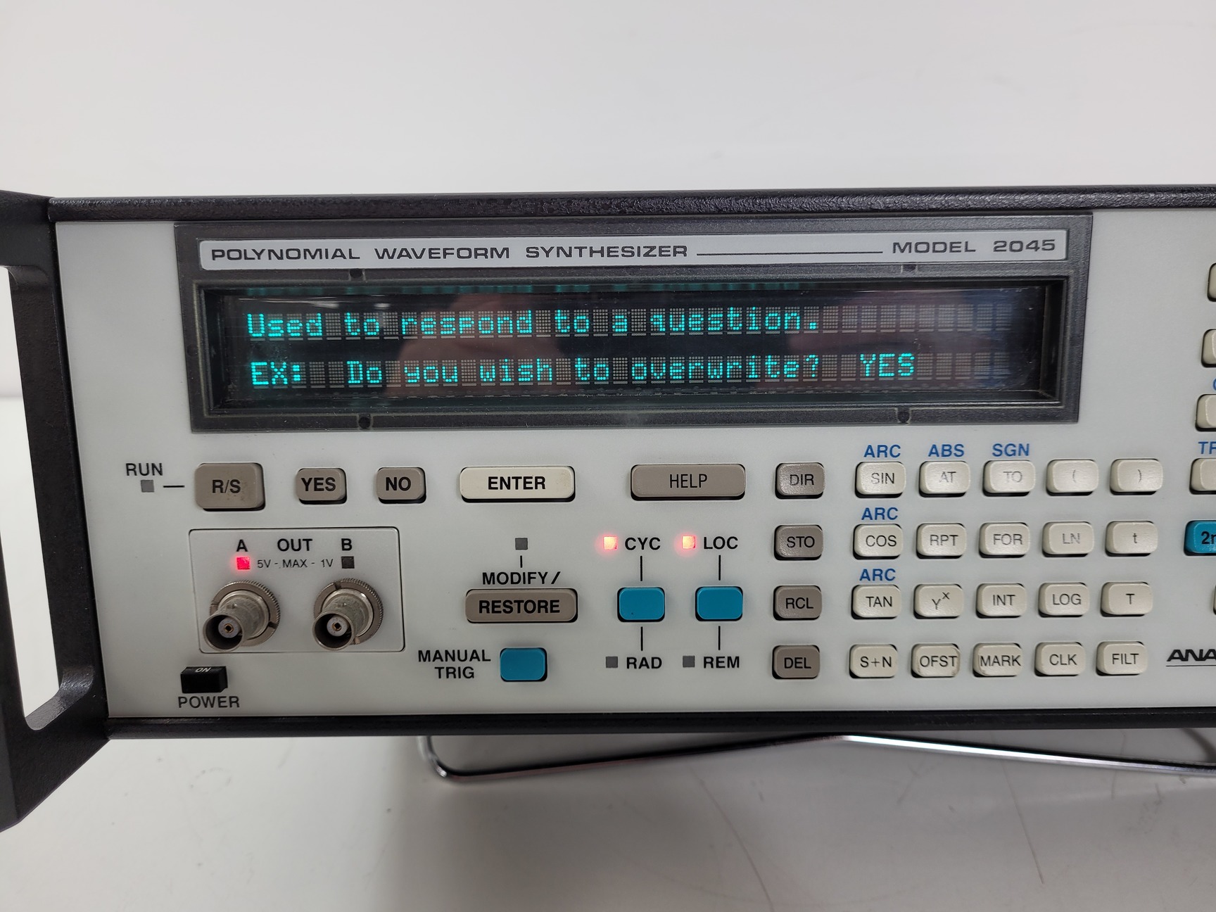 Image of Analogic Data Precision Polynomial Waveform Synthesizer  Model 2045 Lab