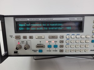 Thumbnail image of Analogic Data Precision Polynomial Waveform Synthesizer  Model 2045 Lab