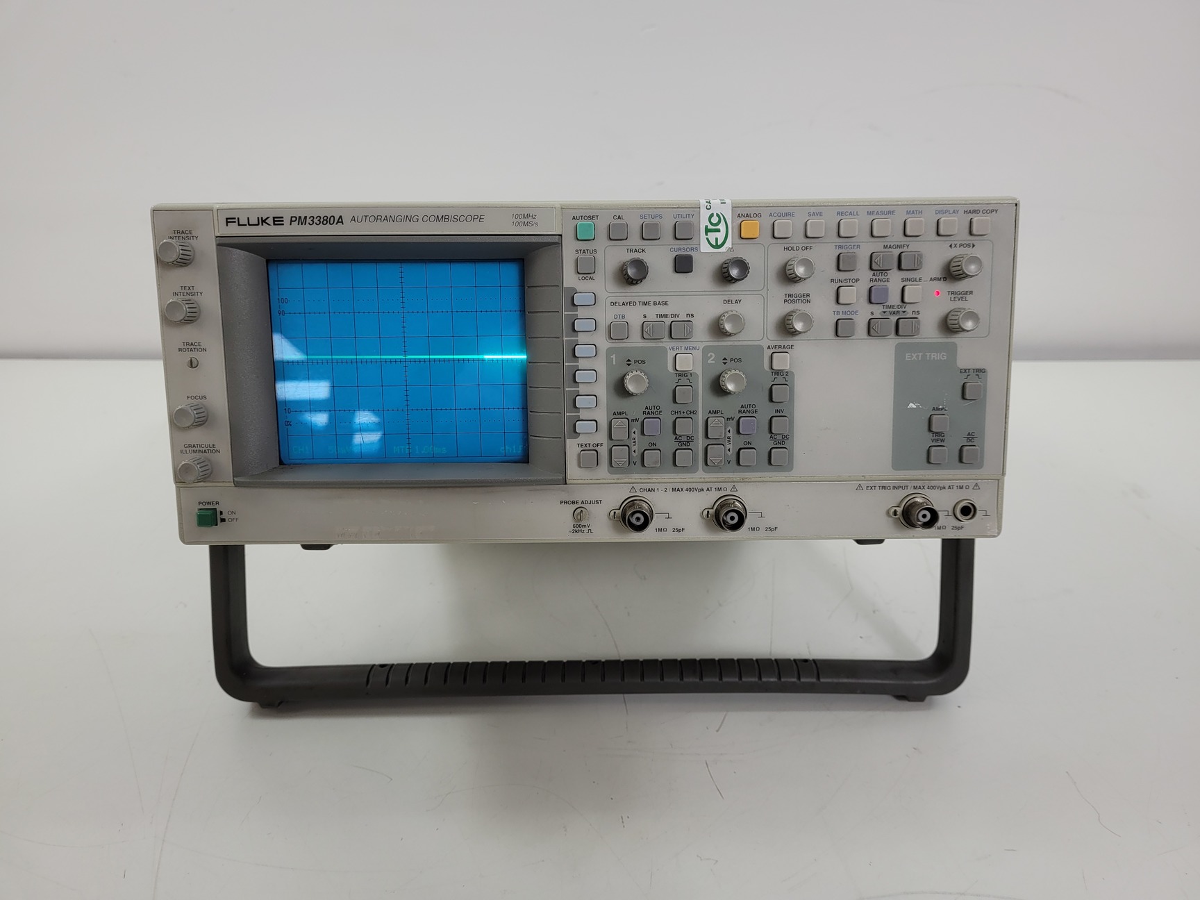 Image of FLUKE Autoranging Combiscope Oscilloscope   Model PM3380A Lab